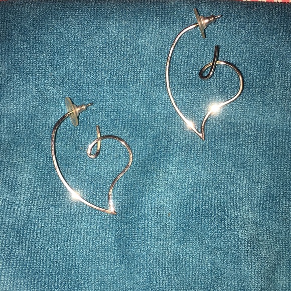 Silver Guess Earrings - Picture 2 of 2